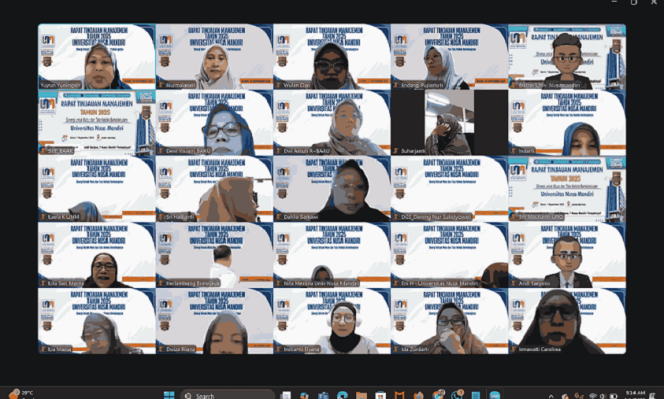 
					UNM Gelar Rapat Kerja Daring