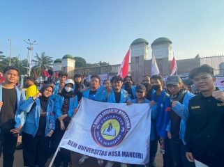 Suara Mahasiswa untuk Perubahan di Gedung DPR RI