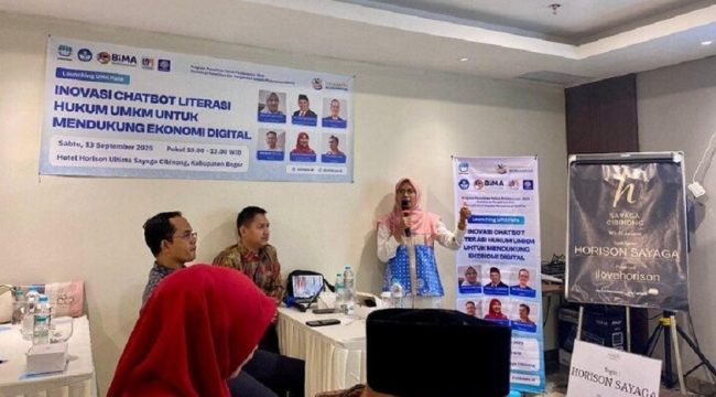 Chatbot Hukum untuk UMKM Era Digital Resmi Diluncurkan