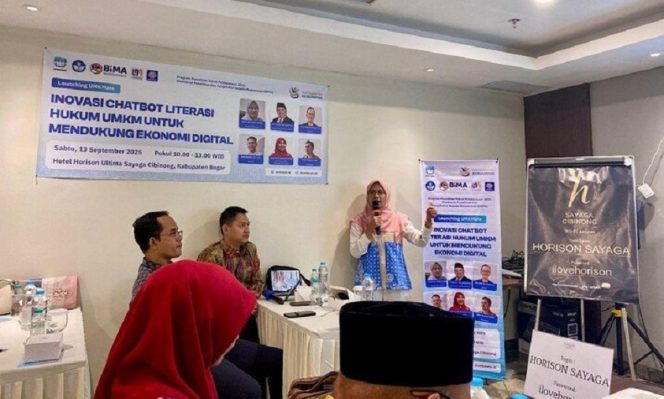 
					Chatbot Hukum untuk UMKM Era Digital Resmi Diluncurkan