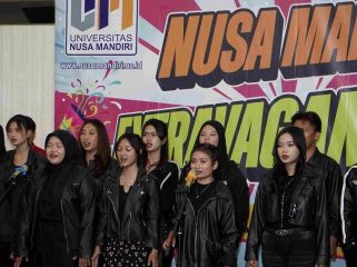 Nusa Mandiri Youth Choir Sukses Bawa Nuansa Magis