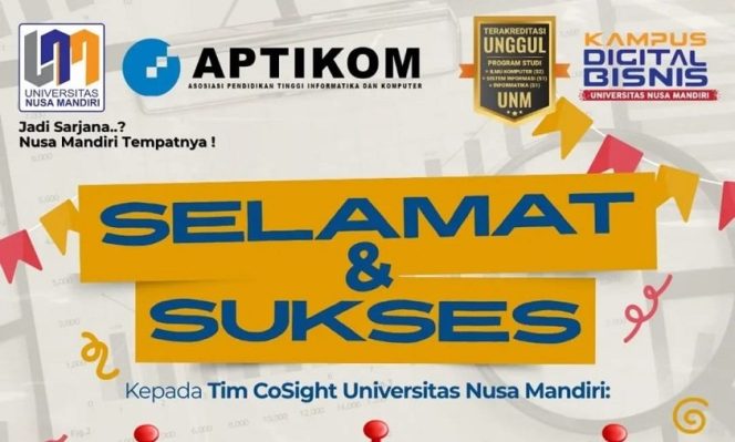 
					Tim CoSight UNM Juara Nasional