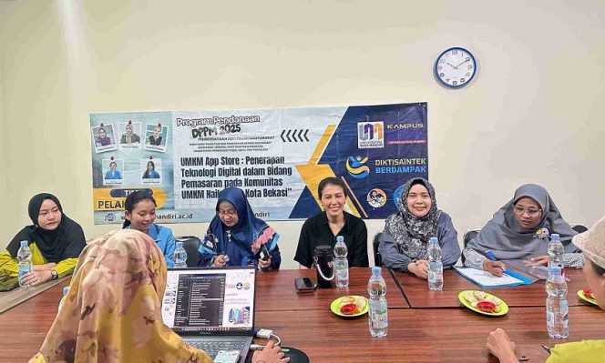 
					Universitas Nusa Mandiri Dorong UMKM Bekasi Naik Kelas Melalui Transformasi Digital