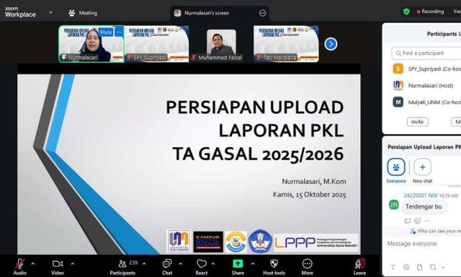
					UNM Bimbing Mahasiswa Jadi Generasi Melek Digital Lewat Sosialisasi Upload Laporan PKL