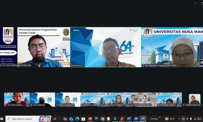 
					Tim CoSight UNM Guncang Dunia Data