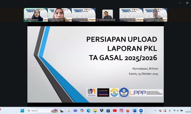
					UNM Siapkan Mahasiswa Hadapi Tahap Akhir PKL Lewat Sosialisasi Upload Laporan