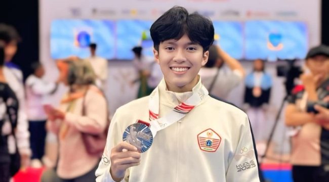Raih Medali Perak di PON 2025