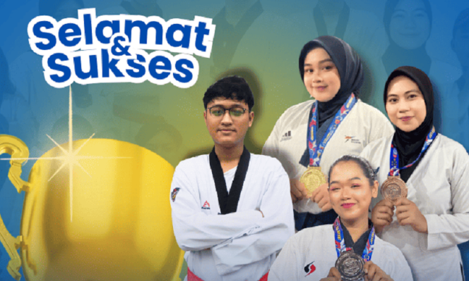 
					UNM Sabet Medali, Satukan Kekuatan dan Keindahan di Poomsae Taekwondo 2025