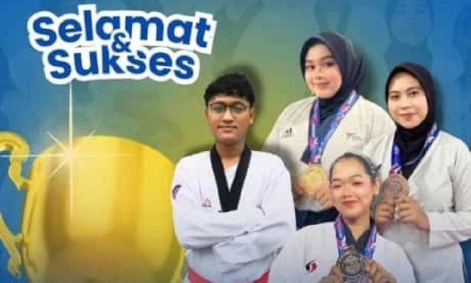 
					Dua Srikandi UNM Bawa Pulang Medali Emas dan Perak di Ajang Taekwondo DKI Jakarta