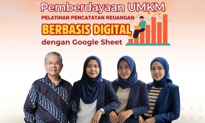 UNM Dorong UMKM Melek Digital Lewat Pelatihan Google Sheet di Bekasi
