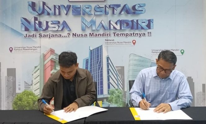 Universitas Nusa Mandiri Perkuat Sinergi Digital, Jalin Kerja Sama dengan Koding Data