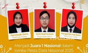 Mahasiswa UNM Kudeta Juara Nasional Pesta Data 2025