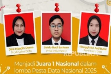 Mahasiswa UNM Kudeta Juara Nasional Pesta Data 2025