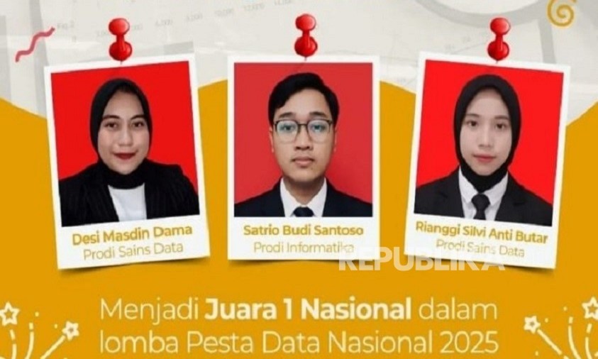 Mahasiswa UNM Kudeta Juara Nasional Pesta Data 2025