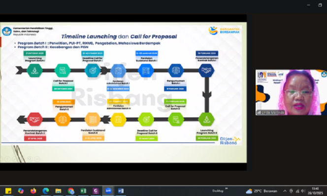 
					UNM Perkuat Riset Nasional Lewat Webinar Hibah Kemdiktisaintek 2026