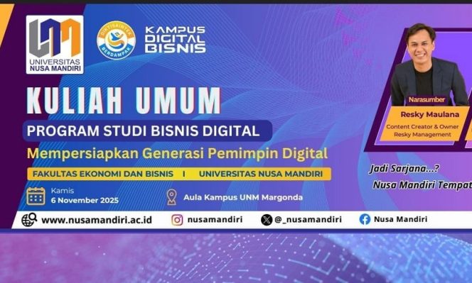 
					UNM Siapkan Generasi Pemimpin Digital Lewat Kuliah Umum Inspiratif