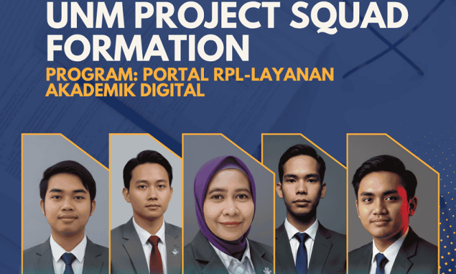 
					UNM Bentuk Project Squad, Siap Revolusi Layanan Akademik Digital!