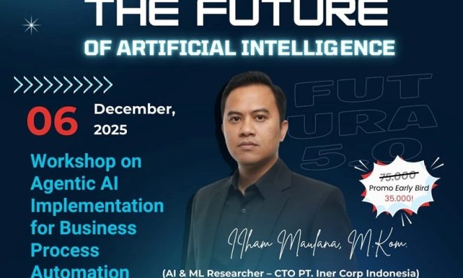 
					UNM Dorong Mahasiswa Kuasai Agentic AI untuk Otomasi Bisnis, Lewat FUTURA 5.0