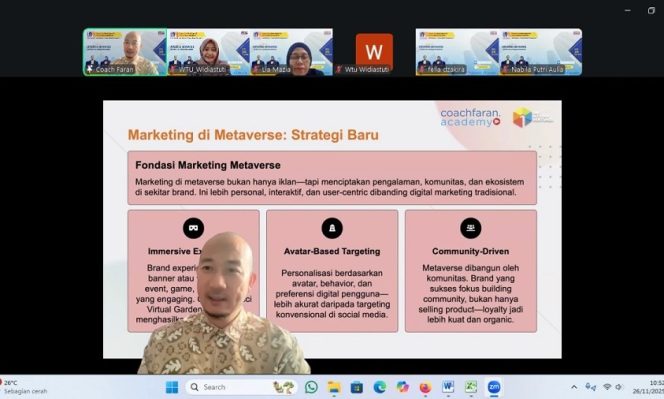 
					Metaverse Bukan Main-main, UNM Bongkar Masa Depan Bisnis Digital