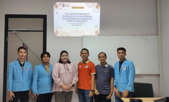 
					Tingkatkan Kreativitas Digital, Remaja IKRAR Margonda Ikuti Workshop Canva di Universitas Nusa Mandiri