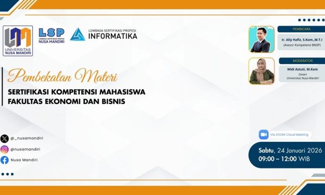 
Siap Uji Sertifikasi Digital Marketing? FEB UNM Ajak Mahasiswa Ikut Pembekalan
