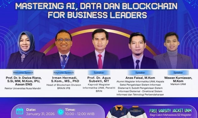 
Siap Jadi Leader Digital? Ikuti Open House Magister Informatika UNM