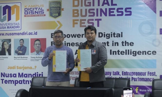 
Perkuat Link and Match Industri, Universitas Nusa Mandiri Teken MoU dengan Jatis Mobile