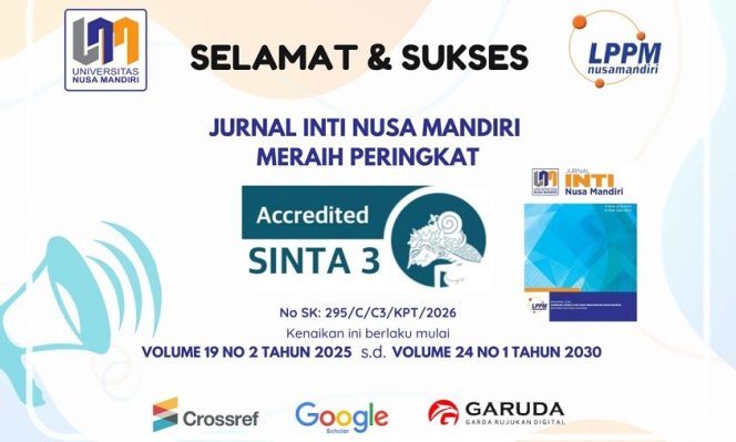 
UNM Kian Kuat di Riset, Jurnal INTI Resmi Berperingkat SINTA 3