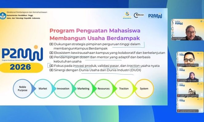 
Bidik P2MW 2026 Universitas Nusa Mandiri Siapkan Wirausaha Muda Naik Level Nasional