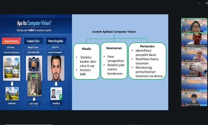 
80 Persen Data Dunia Visual VisionTech Class UNM Siapkan Talenta AI