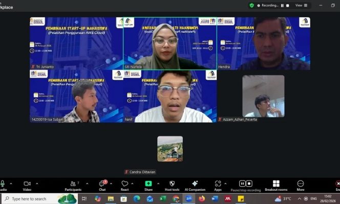 
Startup Mahasiswa UNM Digenjot AWS Cloud Siap Naik Kelas di Era Digital