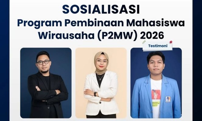 
H-1 Sosialisasi P2MW 2026 Mahasiswa UNM Berburu Dana Hibah Bisnis hingga Rp20 Juta