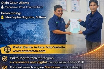 Mahasiswa UNM Ciptakan Portal Berita Foto Berbasis AI Search