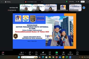 FEB UNM Ikuti Sosialisasi SPMI Universitas