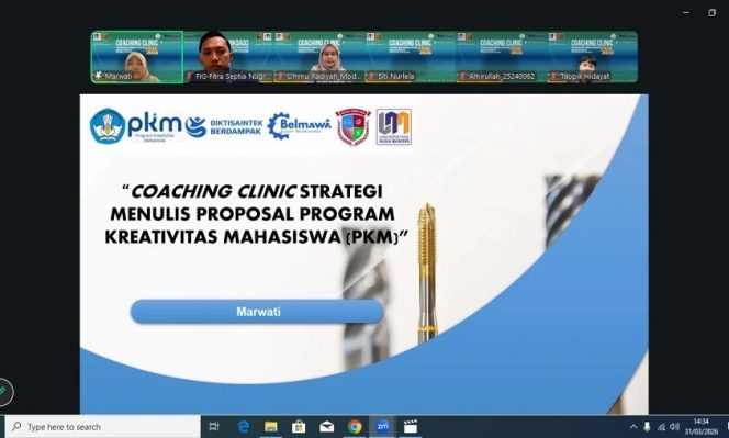 
					Genjot Lolos PKM 2026, UNM Gaspol Coaching Clinic Proposal Mahasiswa