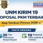 UNM Kirim 19 Proposal PKM 2026