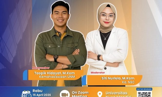 
					Siap Tembus KBMK 2026? UNM Perkuat Sinergi NSC dan Kemahasiswaan, Mahasiswa Wajib Ikut!