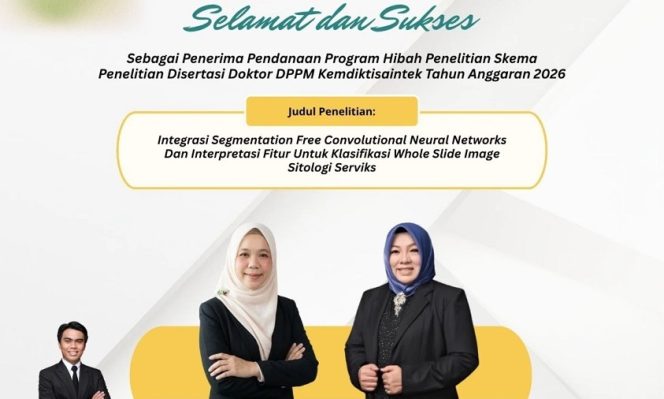 
					Rektor UNM Lolos Hibah Nasional 2026, Riset AI untuk Deteksi Kanker Serviks Makin Maju, Siap Berdampak!