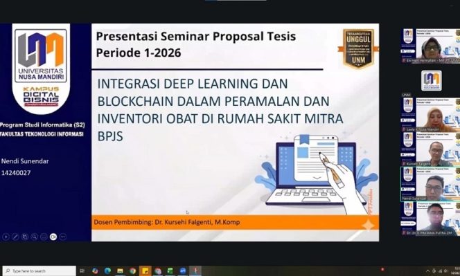 
					Sempro Hari ke-3 UNM Sorot AI & Blockchain, Mahasiswa Magister Siap Amankan Data Digital, Ayo Ikuti Jejaknya!