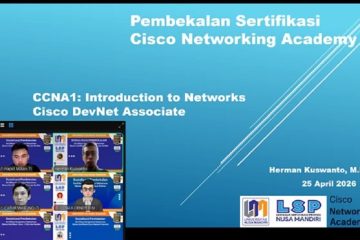 Kejar Sertifikasi Cisco, LSP UNM Bekali Skill Global