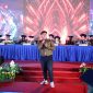 Vokal Rifqi Bius Wisuda UNM