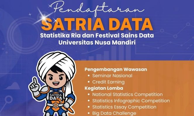 
					Masih Takut Main Data Saat SATRIA DATA 2026 Sudah Cari Talenta Digital Terbaik?