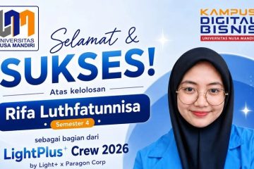 Mahasiswi Bisnis Digital UNM, Tembus LightPlus Crew 2026!