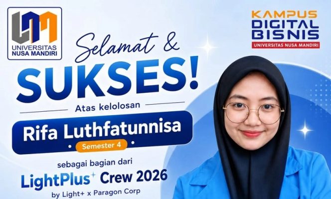 
					38 Ribu Peserta Tersingkir, Mahasiswi Bisnis Digital UNM Ini Justru Tembus LightPlus Crew 2026!