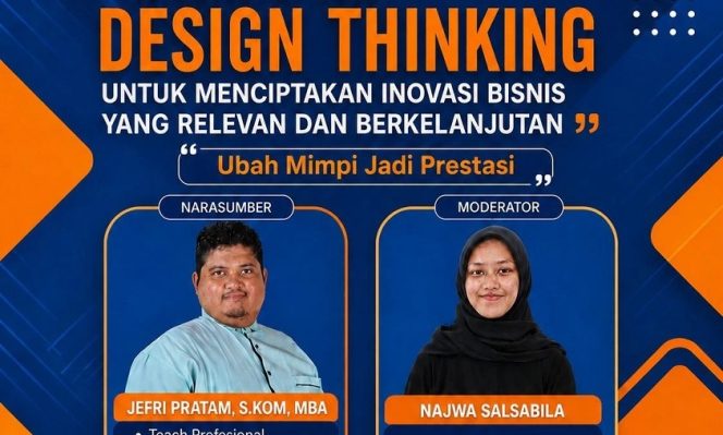 
					Bisnis Tanpa Inovasi Cuma Jalan di Tempat? Seminar Design Thinking UNM Siap Bongkar Strateginya!