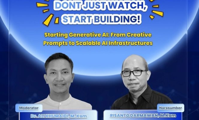 
					Jangan Cuma Jadi Penonton! AI Center UNM Ajak Anak Muda Bangun Teknologi AI Sendiri