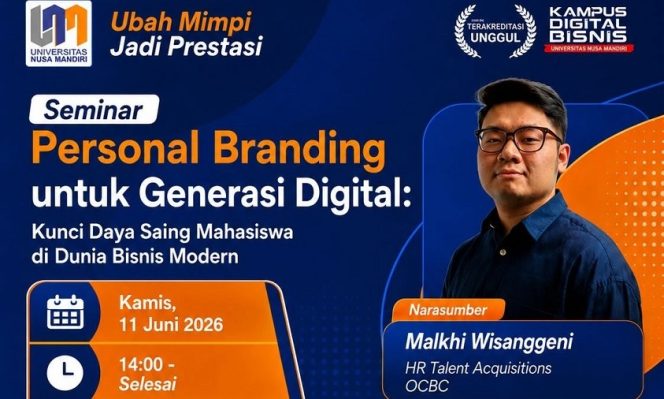 
					Personal Branding Masih Diabaikan? UNM Ungkap Kunci Mahasiswa Menang di Dunia Kerja Digital