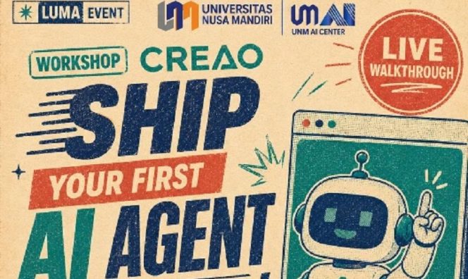 
					Bikin AI Agent dalam 15 Menit? AI Center UNM Buka Workshop Eksklusif Kuota Terbatas