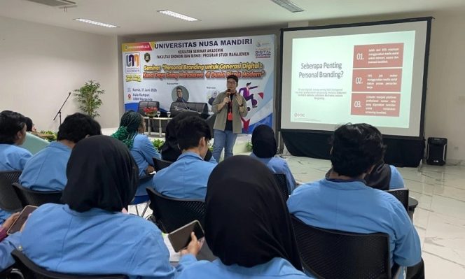 
					Personal Branding Jadi Senjata Karier, Mahasiswa UNM Dibekali Strategi Hadapi Dunia Kerja