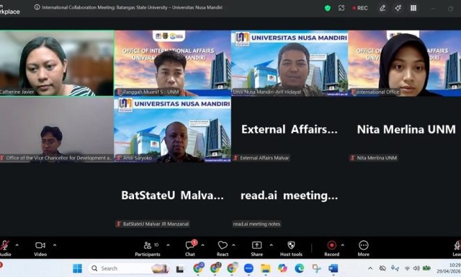 
					UNM Gandeng Kampus Filipina, Siapkan Kelas Internasional Virtual untuk Mahasiswa